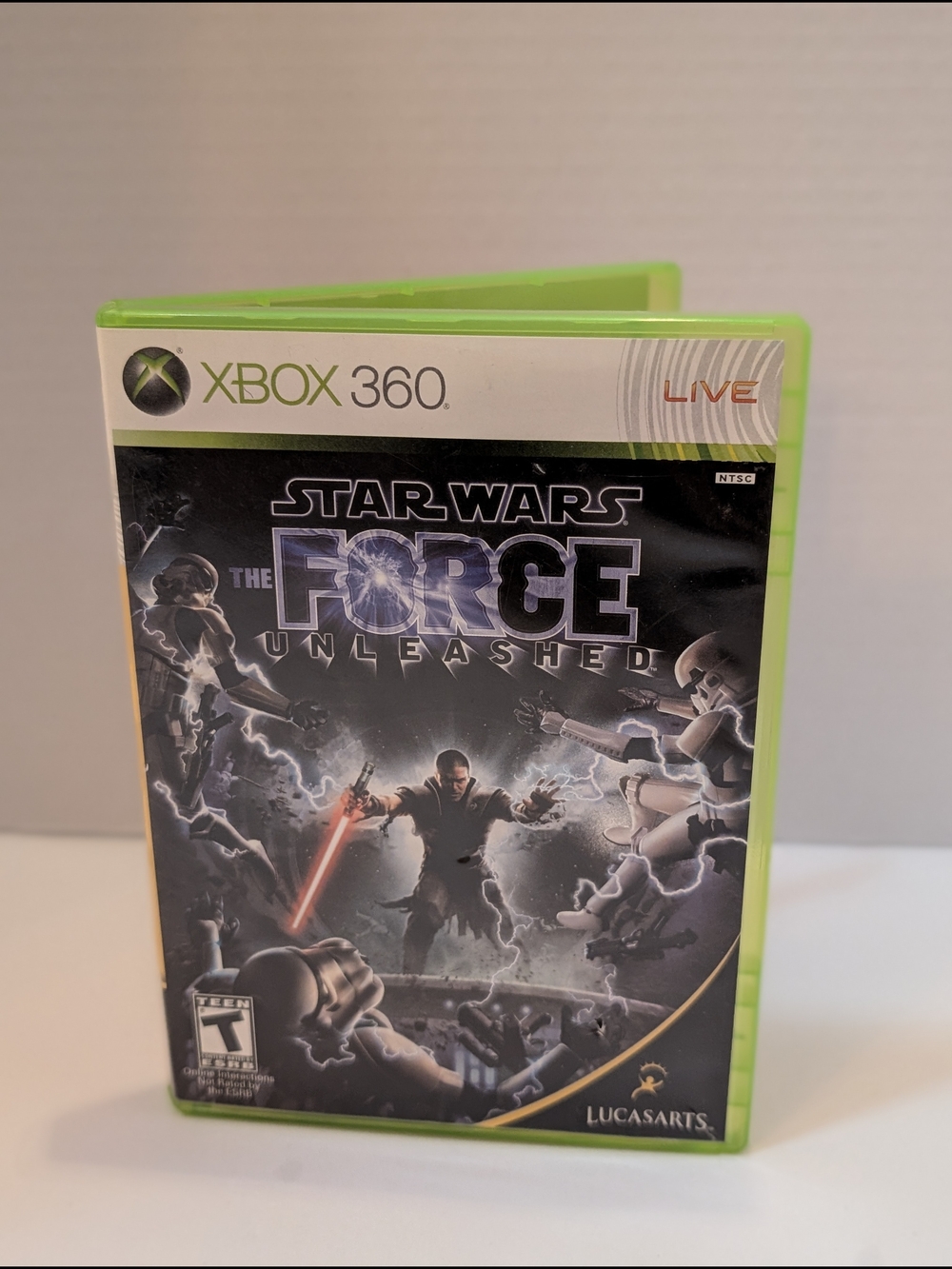 Star Wars: The Force Unleashed _ Xbox 360 _ With Manual